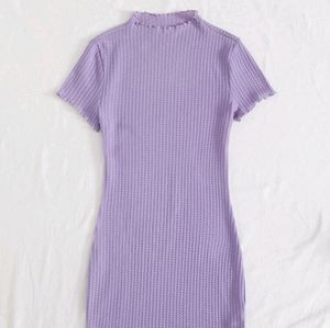 Waffle Knit Dress